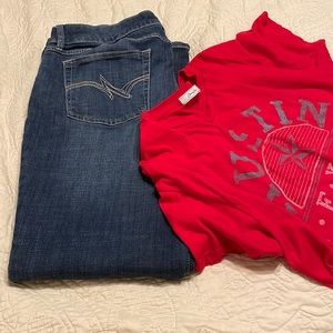 Wrangler boot cut jeans